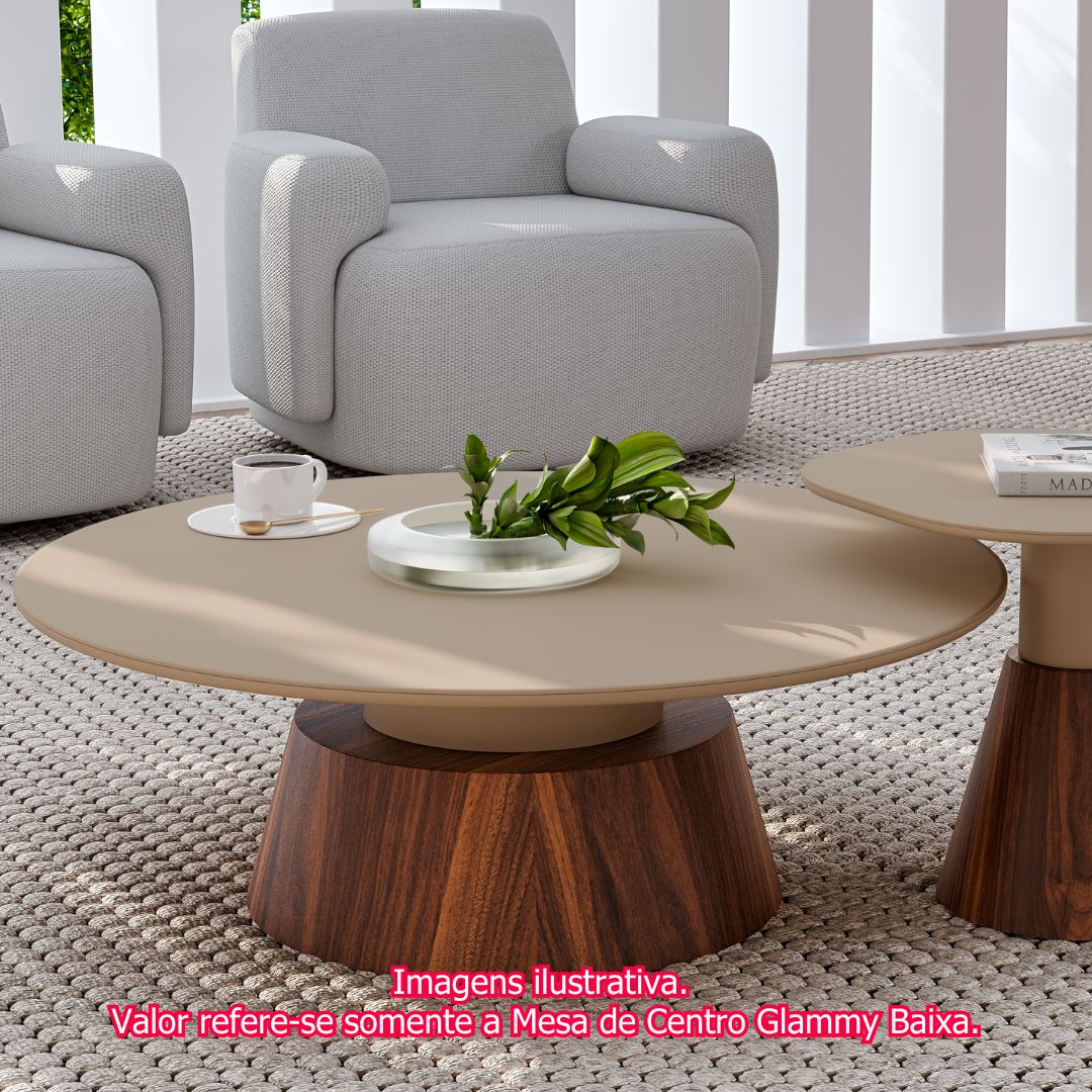 Mesa de Centro Glammy baixa
